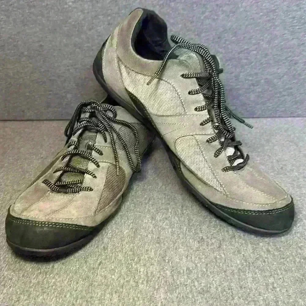 Timberland Men’s Gray Leather Lace Up Casual Woodland Sneaker Men’s Size 13 - Picture 9 of 14